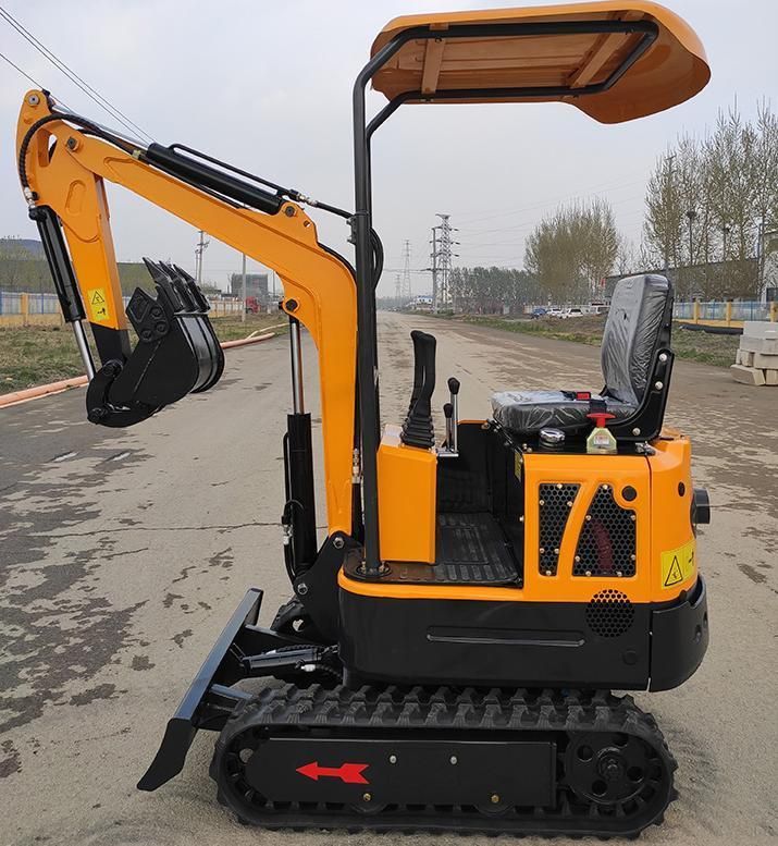 Xiniu Mini Excavator 1.6 Ton Rhinoceros Micro Crawler Excavator Xn16