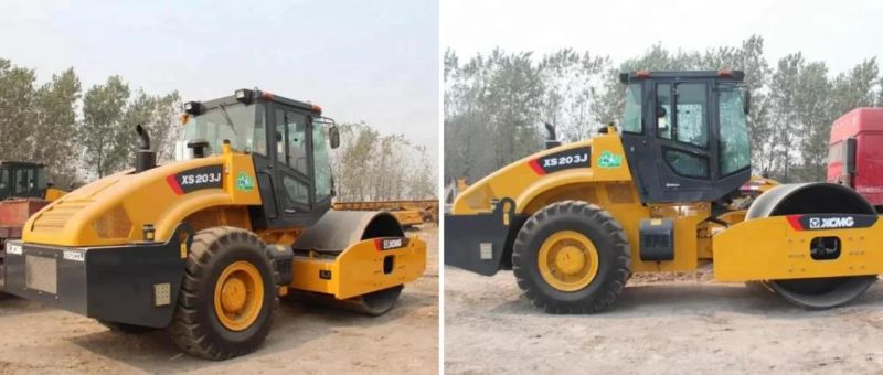 XCMG Road Construction Machinery Xs203j 20 Ton Road Roller Machine Price (more models for sale)