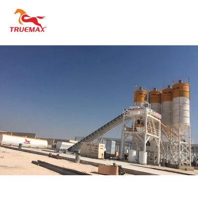 Truemax Mixing Concrete Machinery Cbp120s (HZS120) Stationary Portable Mixer Concrete Batching Plant