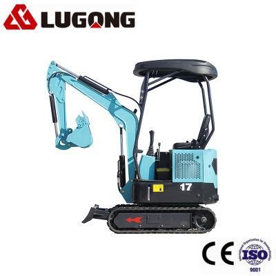 China Mini Excavators 1.5t with CE Euro5 EPA Construction Equipment Crawler Hydraulic Machines Small Track Digger for Sale
