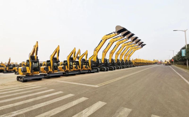 China Mini Digger Garden Farm Hydraulic Crawler Backhoe Mini Excavators with Spare Parts Factory Price for Sale