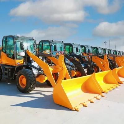1ton Mini Wheel Loader Front Loader Cheap 600kg Rated Loader Price for Sale