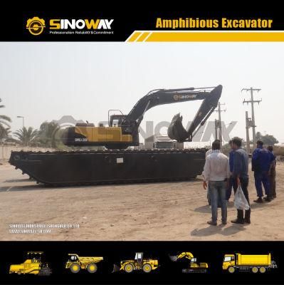 Wetland Amphibious Excavator for Sale