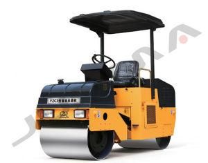 Diesel Engine Double Drum Mini Vibratory Road Roller Yzc2