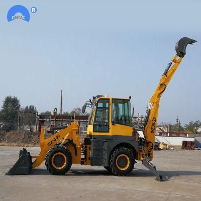 Loader Backhoe 4X4 Chinese Backhoe End Loader Top Brand Small Backhole Loader