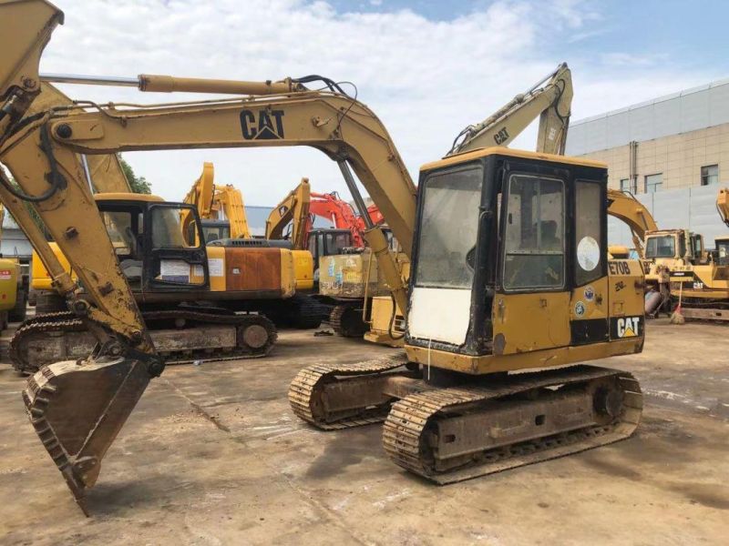 7t Used Caterpillar Mini Crawler E70b Excavator