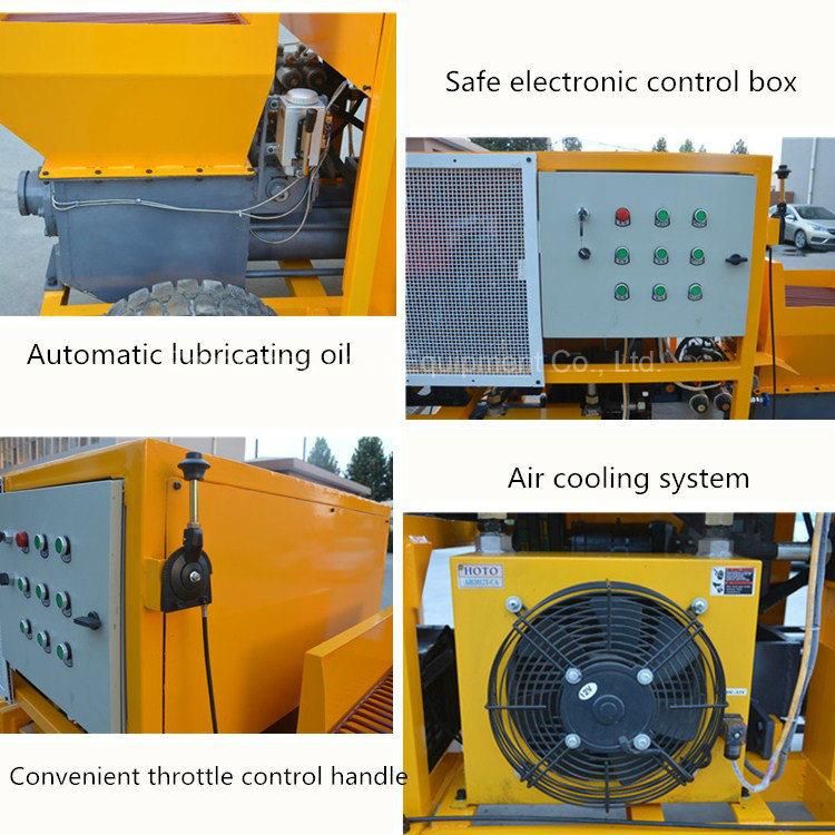 Lmp7/35D Concrete Multipurpose Grout Pump for Low-Volume Shotcrete