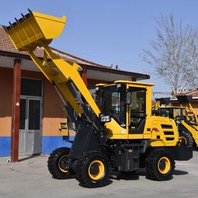 Mini Wheel Loader Et910 with Yunnei 490 Engine 42kw Joystick Quick Change