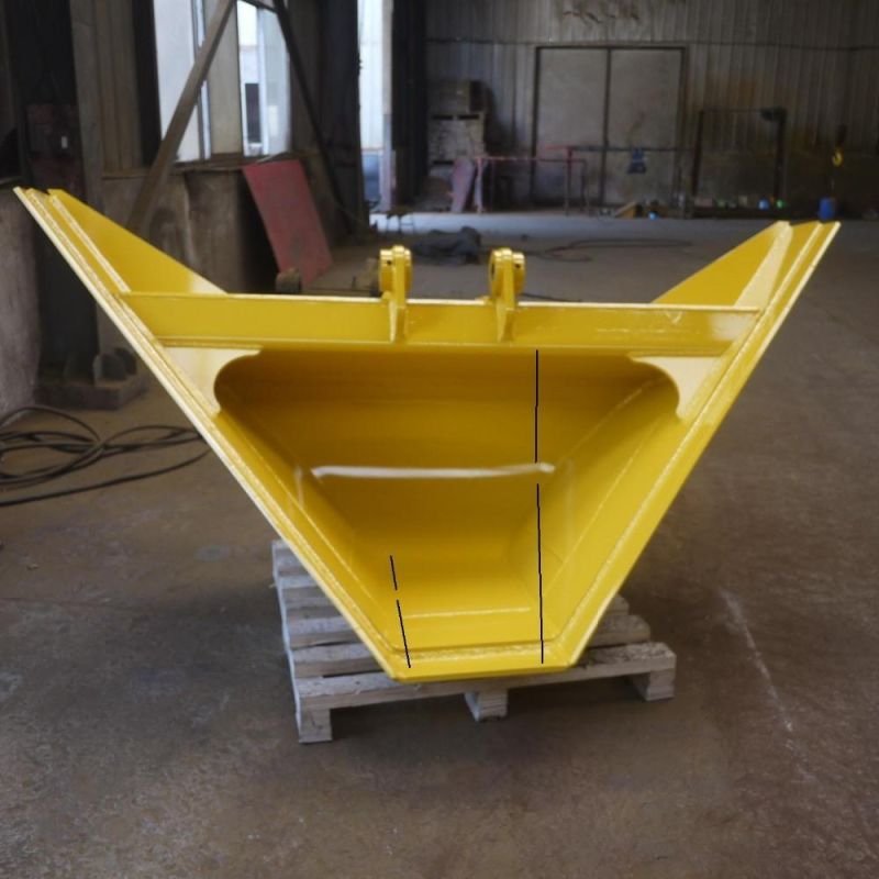 V Ditch Bucket for Excavator Trapezoid Bucket Factory Direct Selling