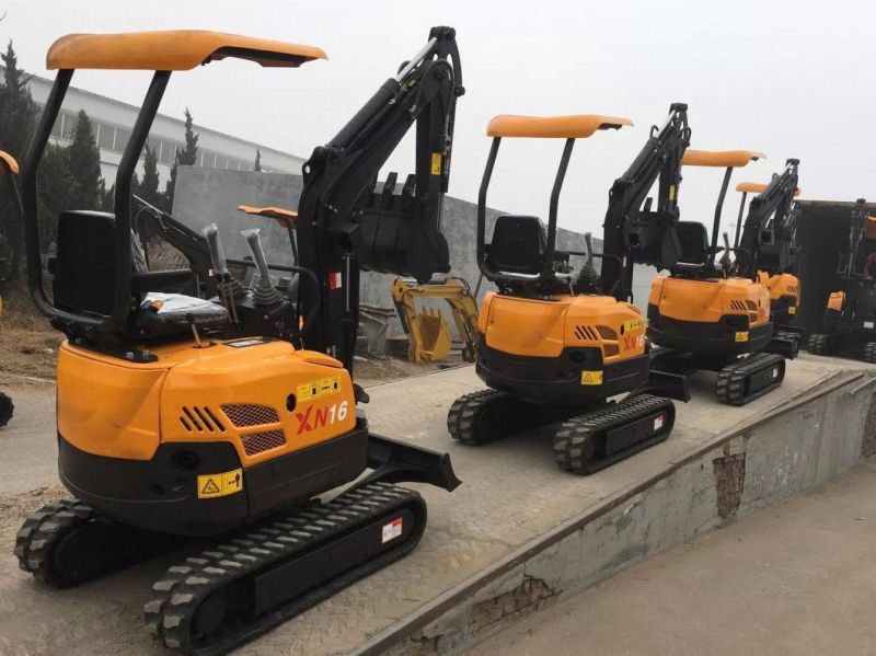 CE/EPA Cheap Mini Excavator Rhinoceros 1ton Price Xn12
