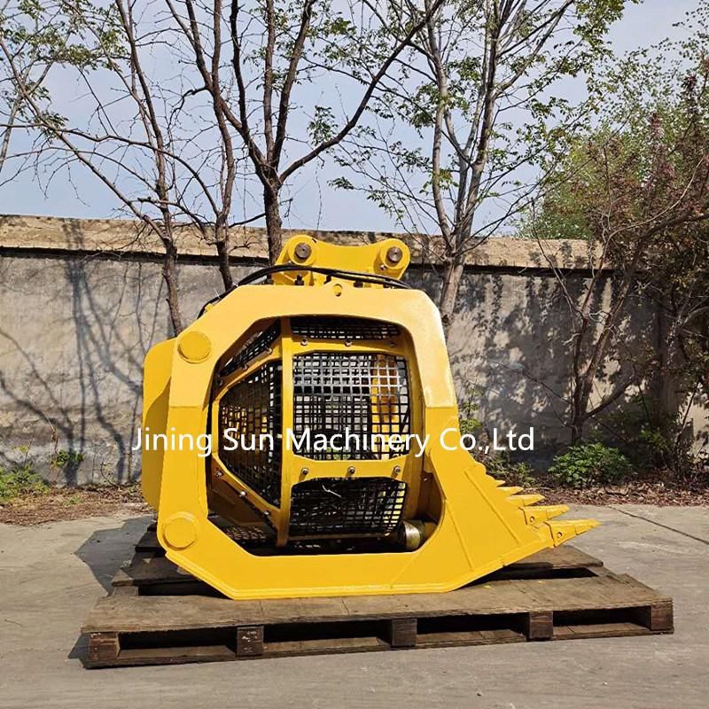 15 Tons Excavator Rotating Screener/Sieving/Mesh Screener Bucket