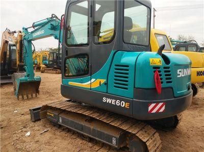 Bulk Spot Discount Mini Used Excavator Sunwardi 60 6 Ton 100% Original in Japan Fast Factory Delivery