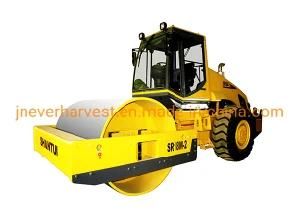 18ton Fully Hydraulic Single Drum Vibratory Roller with Wheel Tyres