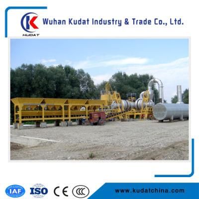 Mobile Asphalt Mixing Plant (SLB10) Working in High Speed Road Project