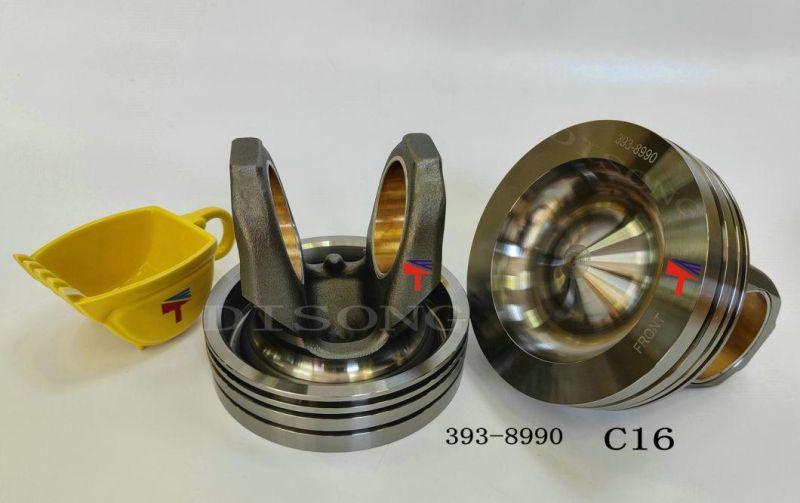 High-Performance Diesel Engine Engineering Machinery Parts Piston 393-8990 for Engine Parts 3456 385b 5090b 651b 834G 836g 988g C16