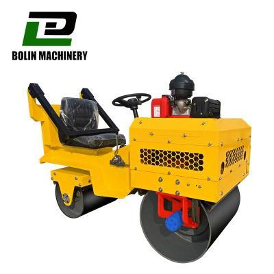 2 Ton Mini Road Roller Compactor Asphalt Roller Tandem Drum Vibratory Roller