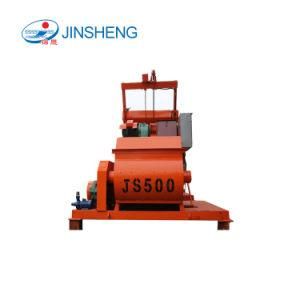 New Js Twin Shaft Electric Concrete Mixer Machine Supplier From China