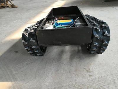 48V 1kw Loading Bearing 200kg Rubber Track Chassis Dp-Kls-150