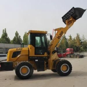 Zl20f New Wheel Loader for Sale 2ton Mini Loader