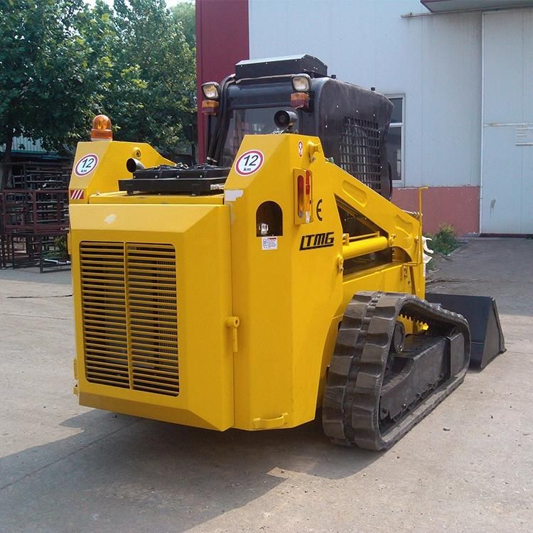 Ltmg Crawler Type 1500kg Small Skid Steer Loader with CE Cheap Price