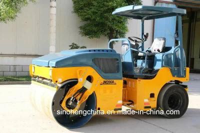 Small Tire Combined Hydraulic Vibratory Road Roller 6 Ton Jm206h