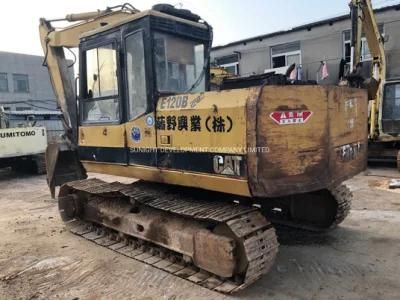 Used Japan Origin 0.5m3 Cat E120b E110b 312b Crawler Excavator