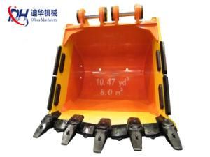3m3/4m3/6m3 Rock Bucket /Mining Bucket for All Kinds of Excavator