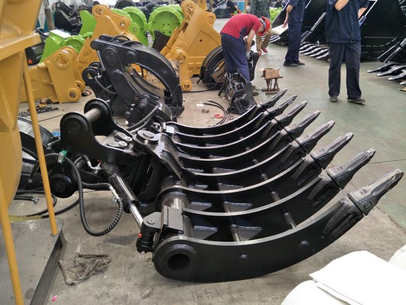 Excavator Rake Bucket/ Rock Sifting Rake