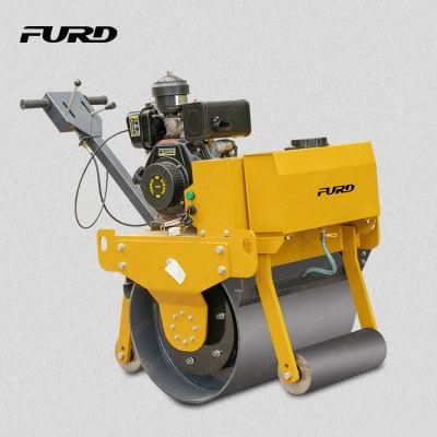 500kg Diesel Hand Operated Compactor Mini Road Roller Small Single Drum Roller Price