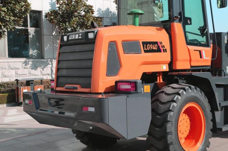 LG940 Hot Sale Lugong CE Approved Arculated Long Time Life Front End Loader Mini Wheel Loader