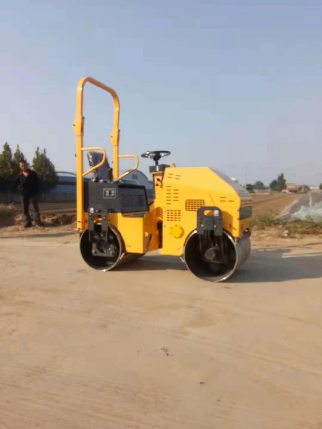 Reasonable Price Road Roller Compactor 1 Ton Vibratory Road Roller