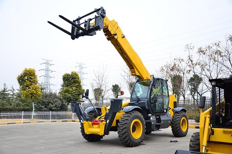 XCMG Telescopic Loaders 3.5 Ton 14m China Telescopic Boom Wheel Loader Handler Side Loader Boxes Xc6-3514 Price (more models for sale)