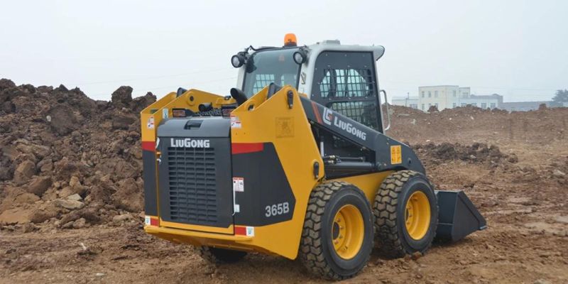 Liugong 365A Skid Steer Loaders with 0.4m3 Capacity