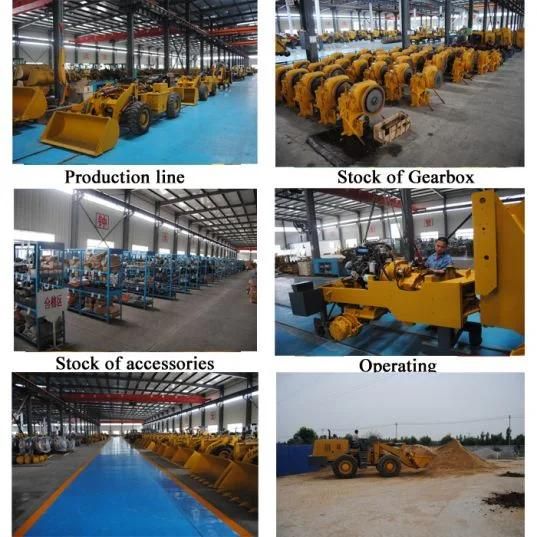 Heavy Construction Equipment Chinese 1.5 Ton Wheel Loader