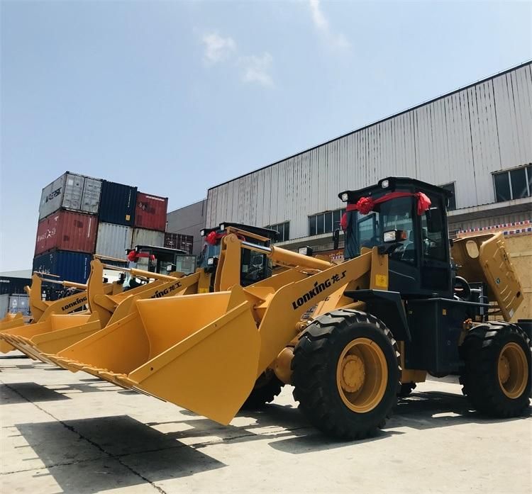 Lonking Brand 2ton Small Wheel Loader Mini Loader with 1.2cbm Bucket 932n 936n