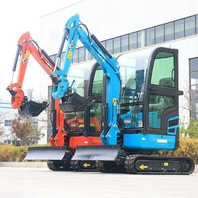 1.8t Crawler Hydraulic Mini Digger/Excavators 2.5 Ton Hydraulic Crawler Mini Excavators