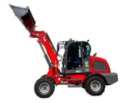 Wolf Wheel Loader 1.6t Capacity Loader Telescopic Boom Loader