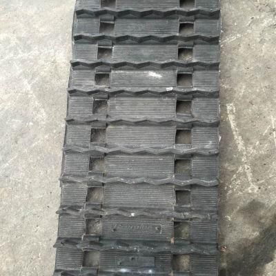 Puyi Black Wear-Resistant Rubber Track 254*65*30 for Robot /Snowmobiles