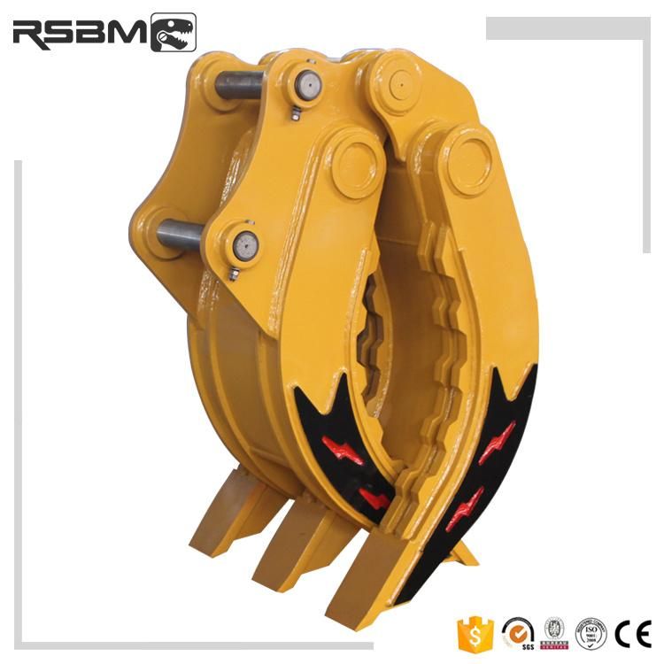 Rsbm 5 Tines Excavator Hydraulic Grapple Saw for Sale