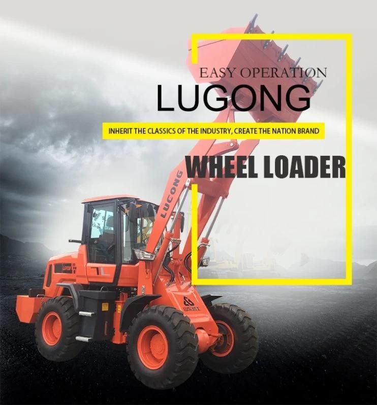 LG940 Hot Sale Lugong CE Approved Arculated Long Time Life Front End Loader Mini Wheel Loader