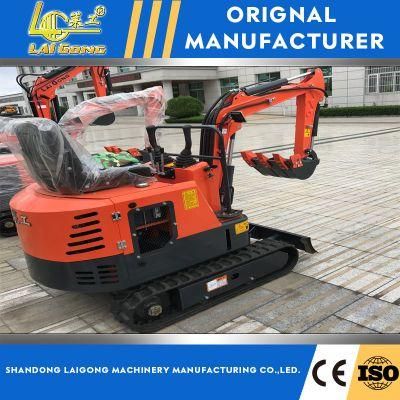 Lgcm Micro/Small /Mini Crawler/ Wheel/ Used / Hydraulic /Used Backhoe/Gasoline Excavators