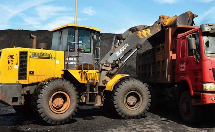 Top Front End Wheel Loader with Self-Loading Cement Mixing Bucket/Cement Mixer