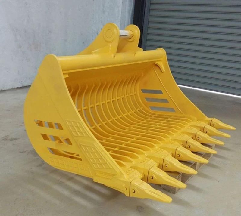 PC400 Excavator Grid Bucket Screening Bucket Filter Bucket