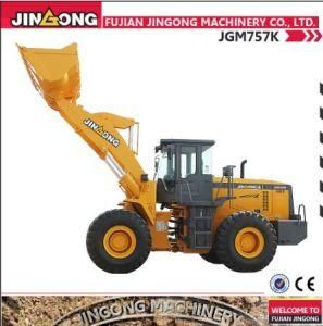 5ton Wheel Oader with High Lifting Arm Jgm757K Engineering Machinery for China