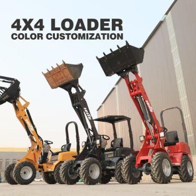 China Diesel Loaders Wheel Backhoe Loaders Small Front End Loader for Sale Price