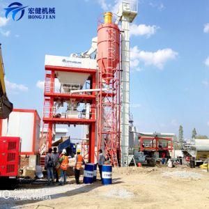 Asphalt Plant Lb1000 with Cold Aggregate Drier Oil/Gas Burner Bag Type