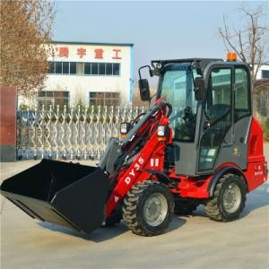 Chinese Cheap 4WD Mini Wheel Loader Dy35 Front End Shovel Loader
