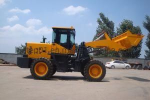 Mini Front Wheel Loader 2.5 Ton with Euro III and Cheap Price
