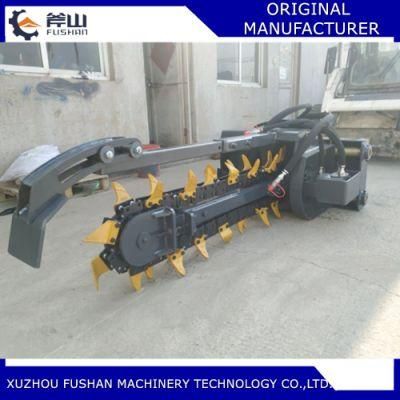 Wheel Loader Trencher Digger Trenching Attachment