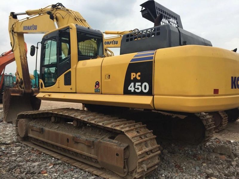 45t Used Komatsu PC450-7 PC450 PC450-8 Crawler Excavator for Mining Application